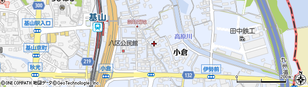 佐賀県三養基郡基山町小倉610周辺の地図