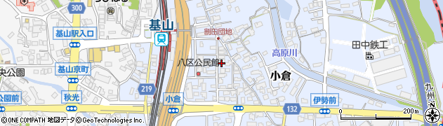 佐賀県三養基郡基山町小倉545-31周辺の地図
