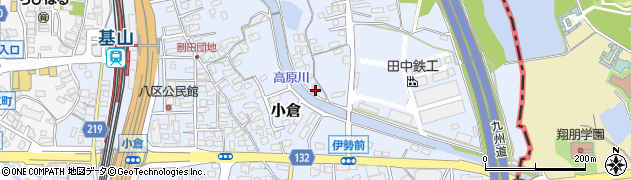 佐賀県三養基郡基山町小倉923周辺の地図