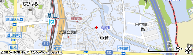 佐賀県三養基郡基山町小倉603周辺の地図