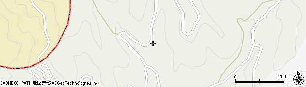 愛媛県西予市野村町坂石2818周辺の地図