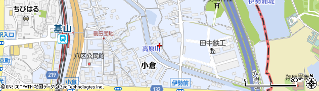 佐賀県三養基郡基山町小倉920-4周辺の地図