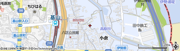 佐賀県三養基郡基山町小倉604周辺の地図