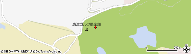 唐津ゴルフ倶楽部　コース管理棟周辺の地図