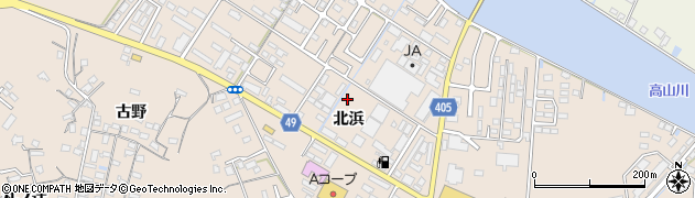 城山調剤薬局北浜店周辺の地図