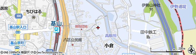 佐賀県三養基郡基山町小倉602周辺の地図
