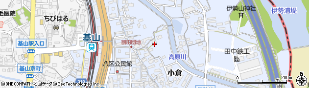 佐賀県三養基郡基山町小倉601周辺の地図