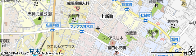 福岡県朝倉市甘木1097周辺の地図