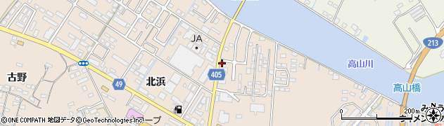 セコム株式会社　杵築事務所周辺の地図