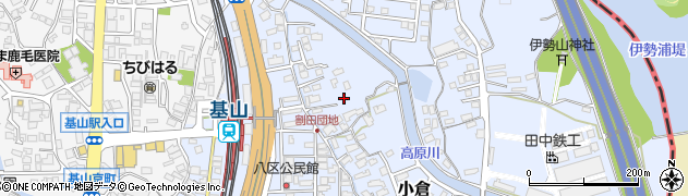 佐賀県三養基郡基山町小倉593周辺の地図