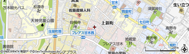 福岡県朝倉市甘木1799周辺の地図