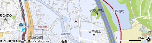 佐賀県三養基郡基山町小倉648周辺の地図
