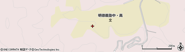 明徳義塾高等学校周辺の地図