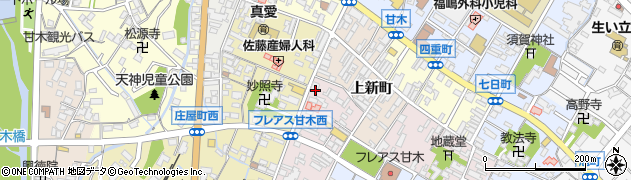 福岡県朝倉市甘木1792周辺の地図