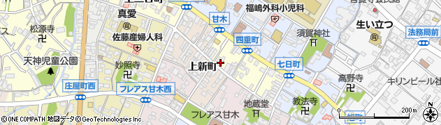 福岡県朝倉市甘木1051周辺の地図