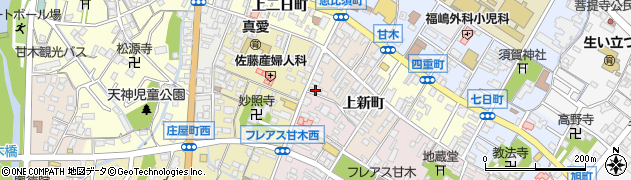 福岡県朝倉市甘木1803周辺の地図