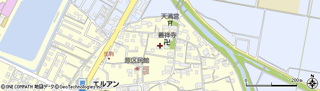 佐賀県唐津市原周辺の地図