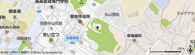 福岡県朝倉市菩提寺450周辺の地図