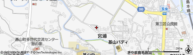 佐賀県三養基郡基山町宮浦378周辺の地図