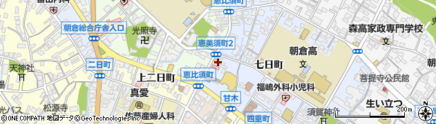 ふじ村米屋周辺の地図