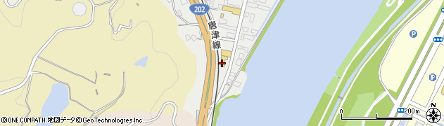 佐賀トヨペット唐津店周辺の地図