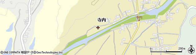 佐田川周辺の地図