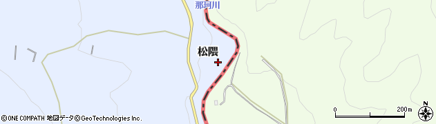 那珂川周辺の地図