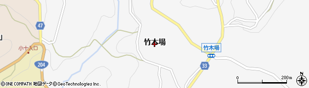 佐賀県唐津市竹木場周辺の地図