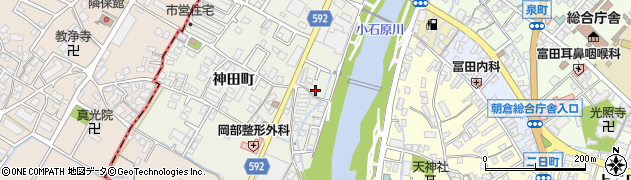 古賀游文堂周辺の地図