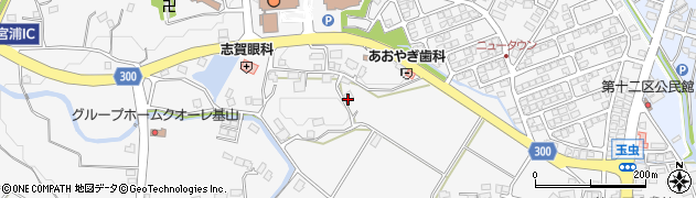 佐賀県三養基郡基山町宮浦437周辺の地図