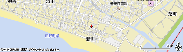 高知県安芸郡田野町2577周辺の地図