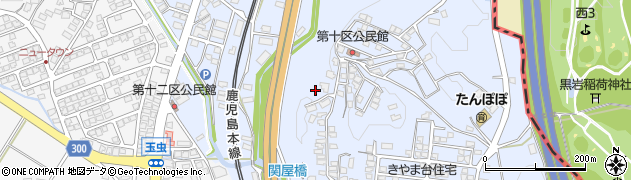 佐賀県三養基郡基山町小倉832-1周辺の地図