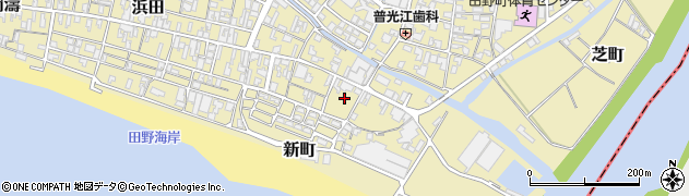 高知県安芸郡田野町2613周辺の地図