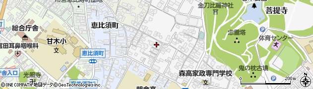 福岡県朝倉市菩提寺750周辺の地図