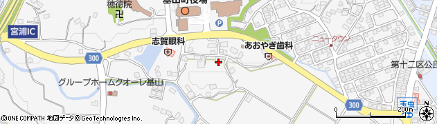 佐賀県三養基郡基山町宮浦442周辺の地図