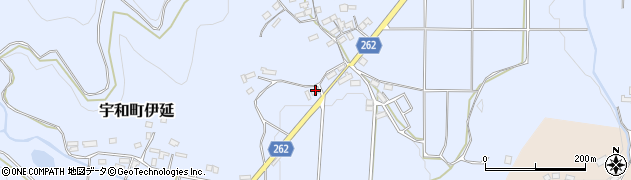 愛媛県西予市宇和町伊延322周辺の地図