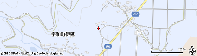 愛媛県西予市宇和町伊延256周辺の地図
