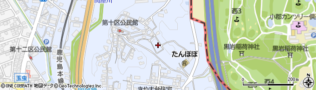 佐賀県三養基郡基山町小倉828-46周辺の地図