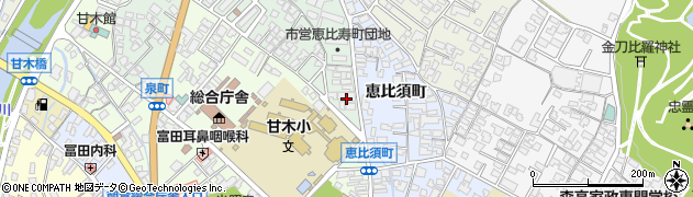 福岡県朝倉市大内町2146周辺の地図
