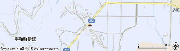 愛媛県西予市宇和町伊延566周辺の地図