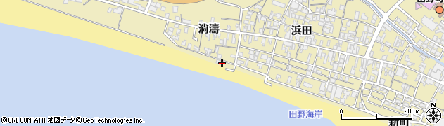 高知県安芸郡田野町2722周辺の地図
