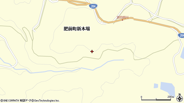 〒847-1511 佐賀県唐津市肥前町新木場の地図