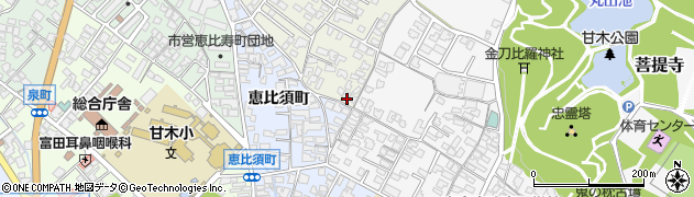 福岡県朝倉市持丸417周辺の地図