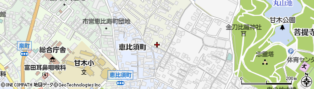 福岡県朝倉市持丸418周辺の地図