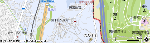 佐賀県三養基郡基山町小倉820-59周辺の地図