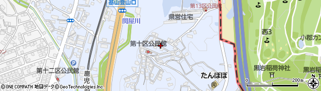佐賀県三養基郡基山町小倉820-23周辺の地図