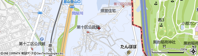 佐賀県三養基郡基山町小倉820-15周辺の地図