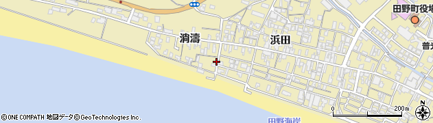 高知県安芸郡田野町2717-6周辺の地図