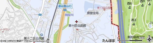 佐賀県三養基郡基山町小倉963周辺の地図