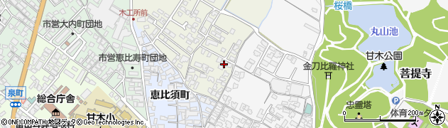 福岡県朝倉市持丸409周辺の地図